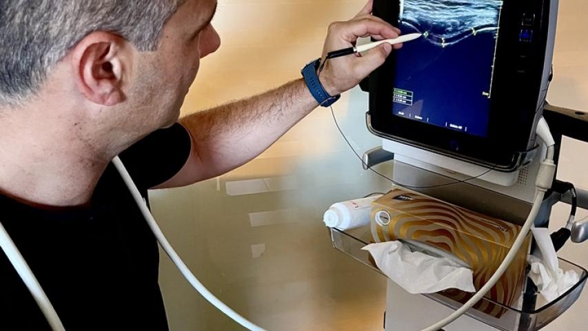 Ο γιατρός σε εξέταση